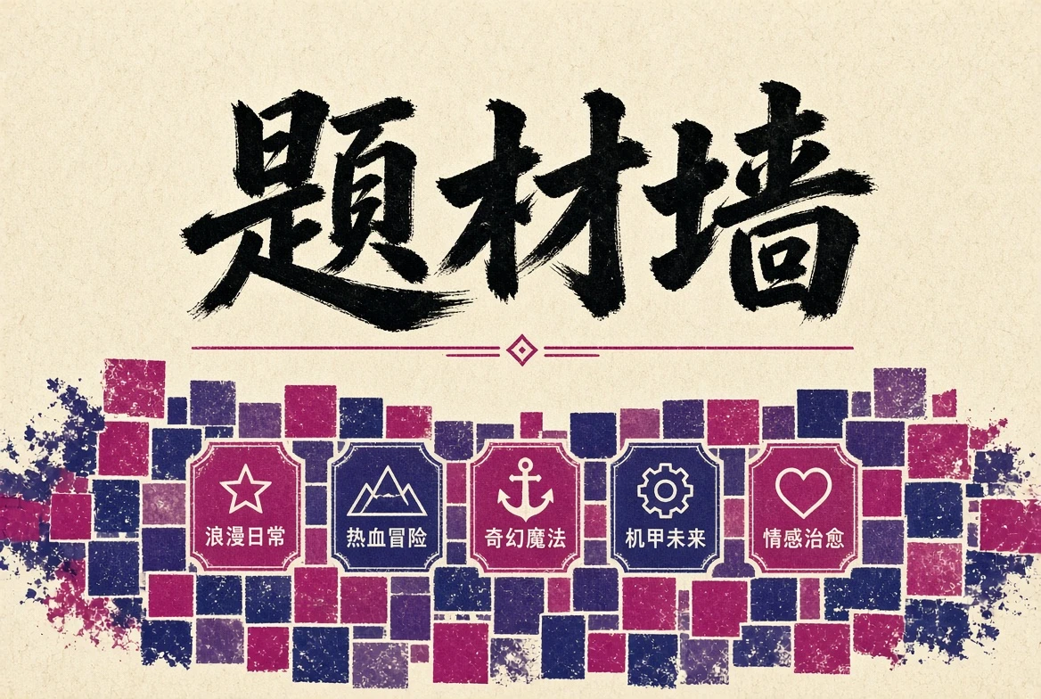 题材墙内容导览
